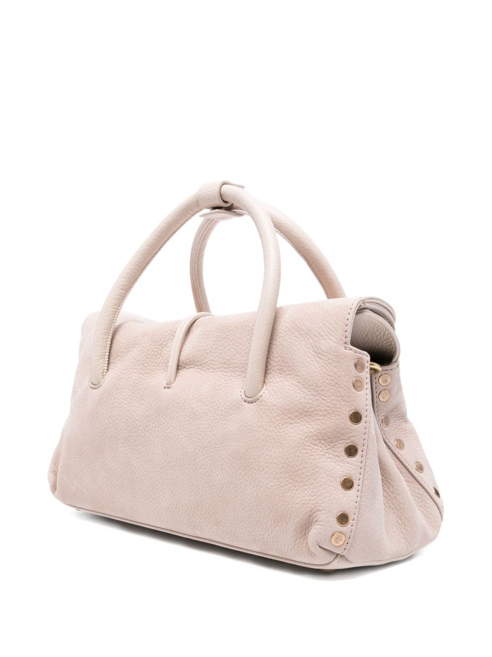 Zanellato Zanellato Dotta Jones Small Suede Leather Handbag - Image 3