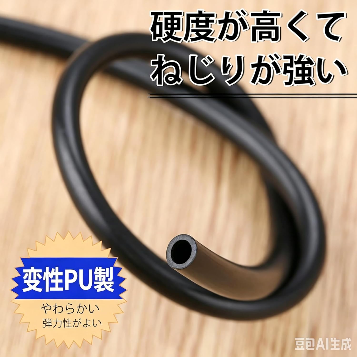 Grass Trimmer, Fuel Hose, For Lawn Mower, Grass Cutter, Chain Saw, Round Fuel Pipe, Plumbing, Oil Pipe, Durable, Agricultural Equipment, Chain Saw Components, Inner Diameter 0.1 inch (3 mm), Outer Diameter 0.2 inch (5 mm), Length 9.8 ft (3 m)