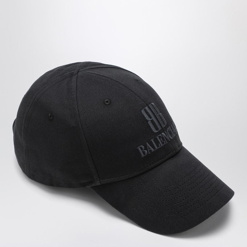 Balenciaga Balenciaga Nano BB Black Baseball Cap - Image 3