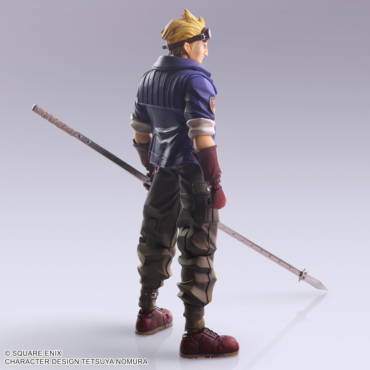 Final Fantasy VII Bling Arts (Sid Highwind) PVC Pre-painted Action Figure