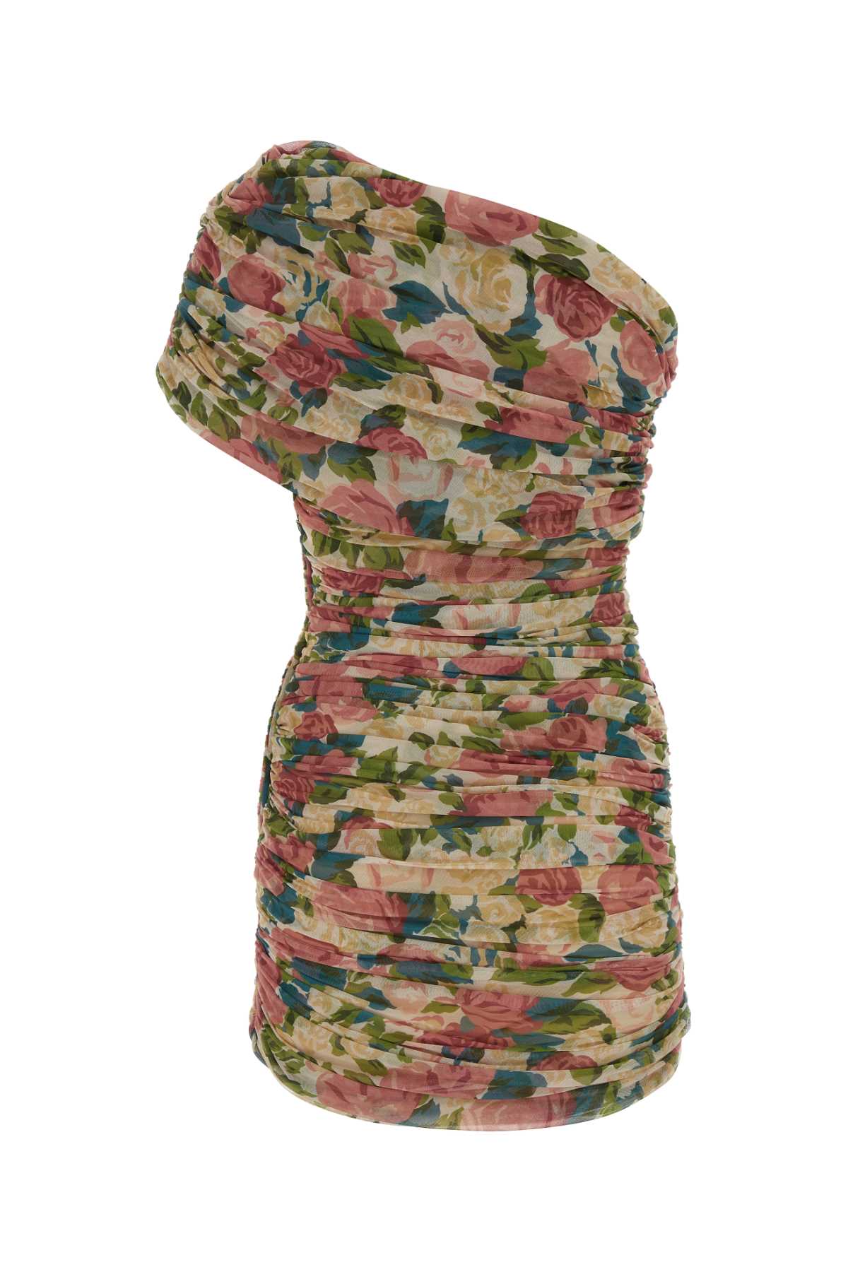 Saint セントローランプリントチュールミニドレス - Image 3