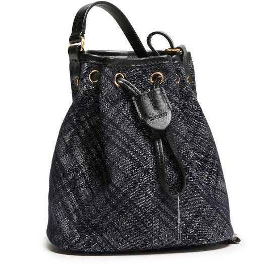 BURBERRY Check mini bucket bag - Image 3