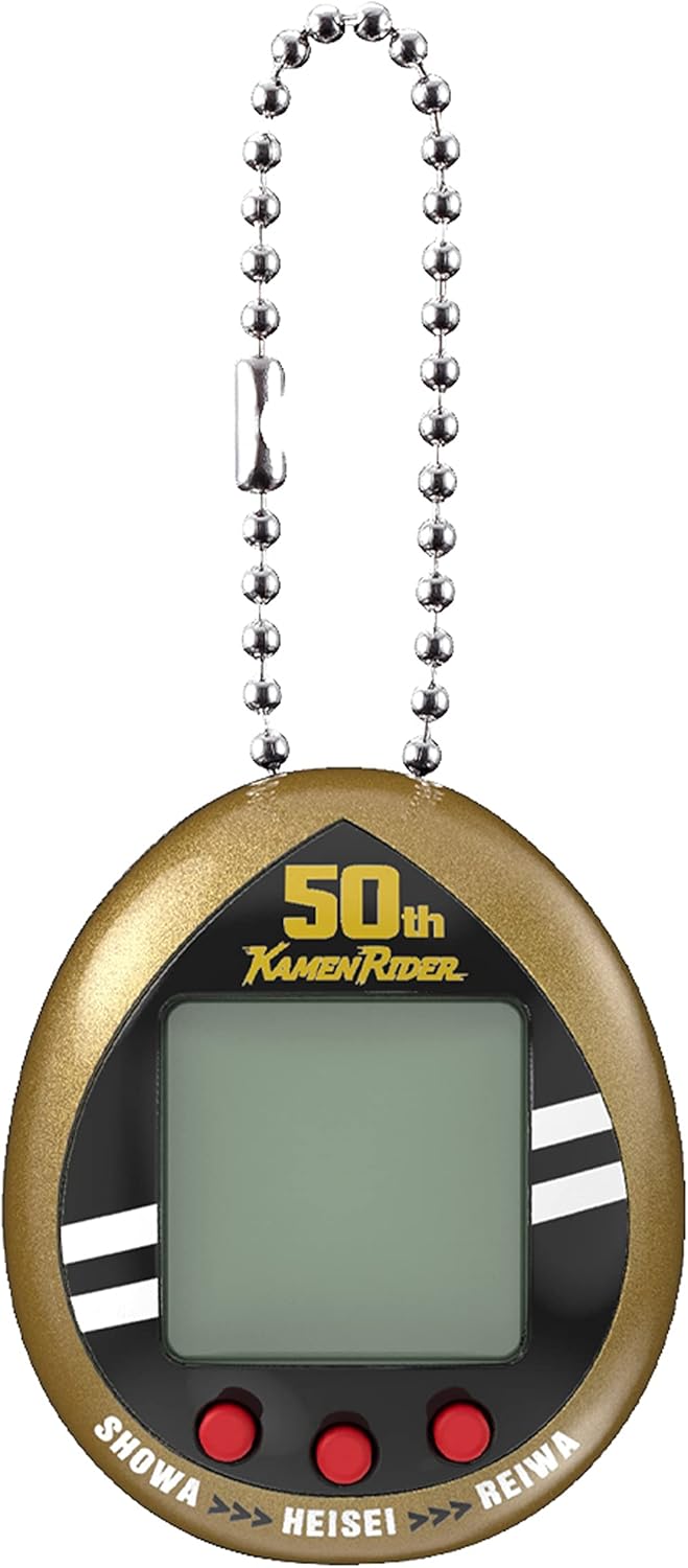 Tamagotchi Nano x Kamen Rider 50th Anniversary Legacy Gold Version