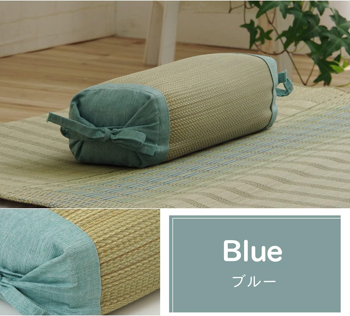 Ikehiko Corporation #7559719 Ikehiko Bedding Pillow, Adjustable Height, Smooth, Deodorant, Simple, Plain, Rhythm, Square Pillow, Ikehiko, Ikehiko, Bedding Approx. 11.8 x 5.9 inches (30 x 15 cm), Blue