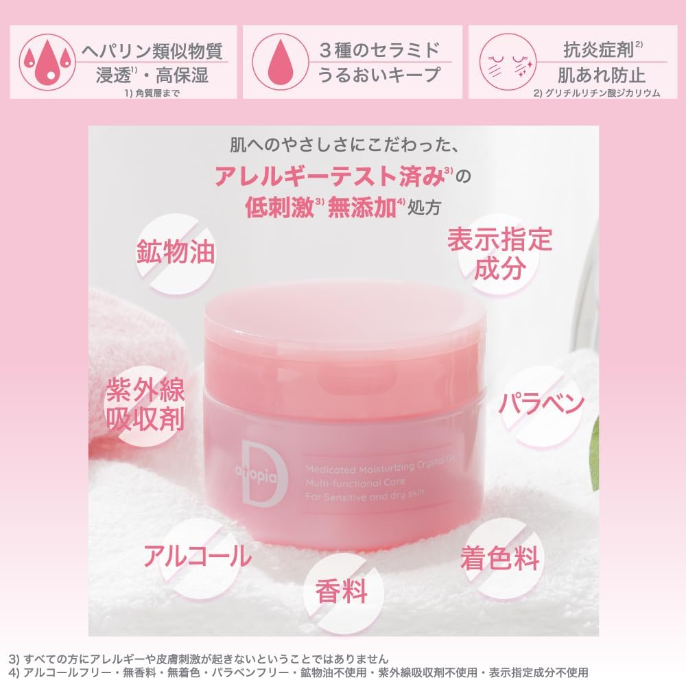 Alliance Farmer Medicated Atopia D Crystal Gel Highly Moisturizing