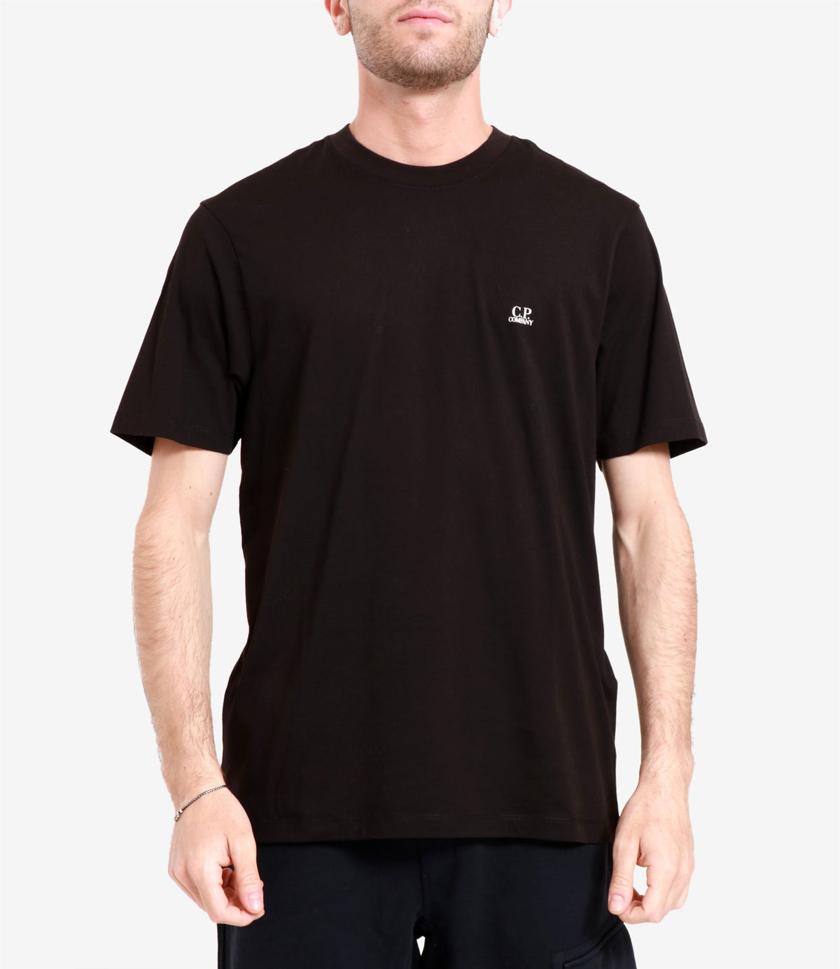 C C.P.会社Tシャツとポロスブラック - Image 3