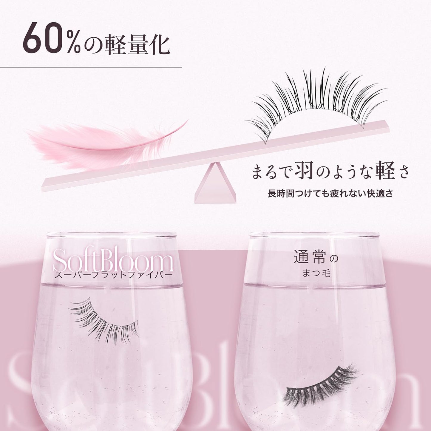 LASHVIEW Upgrade Next Generation False Eyelashes 5 Pairs Ultra Soft, Ultra Light 0 Touch False Eyelashes 24 Hours Easy to Use (321)
