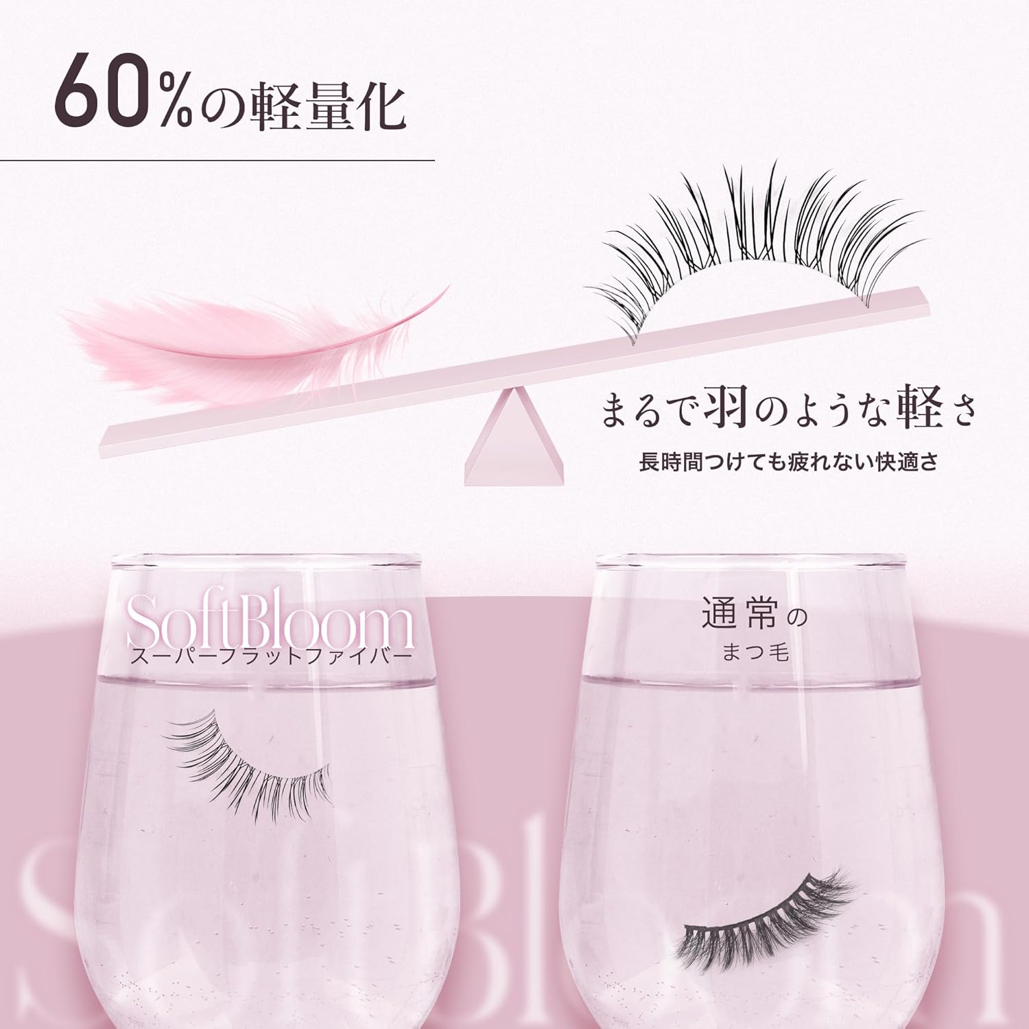 LASHVIEW Upgrade Next Generation False Eyelashes 5 Pairs Ultra Soft, Ultra Light 0 Touch False Eyelashes 24 Hours Easy to Use (321)