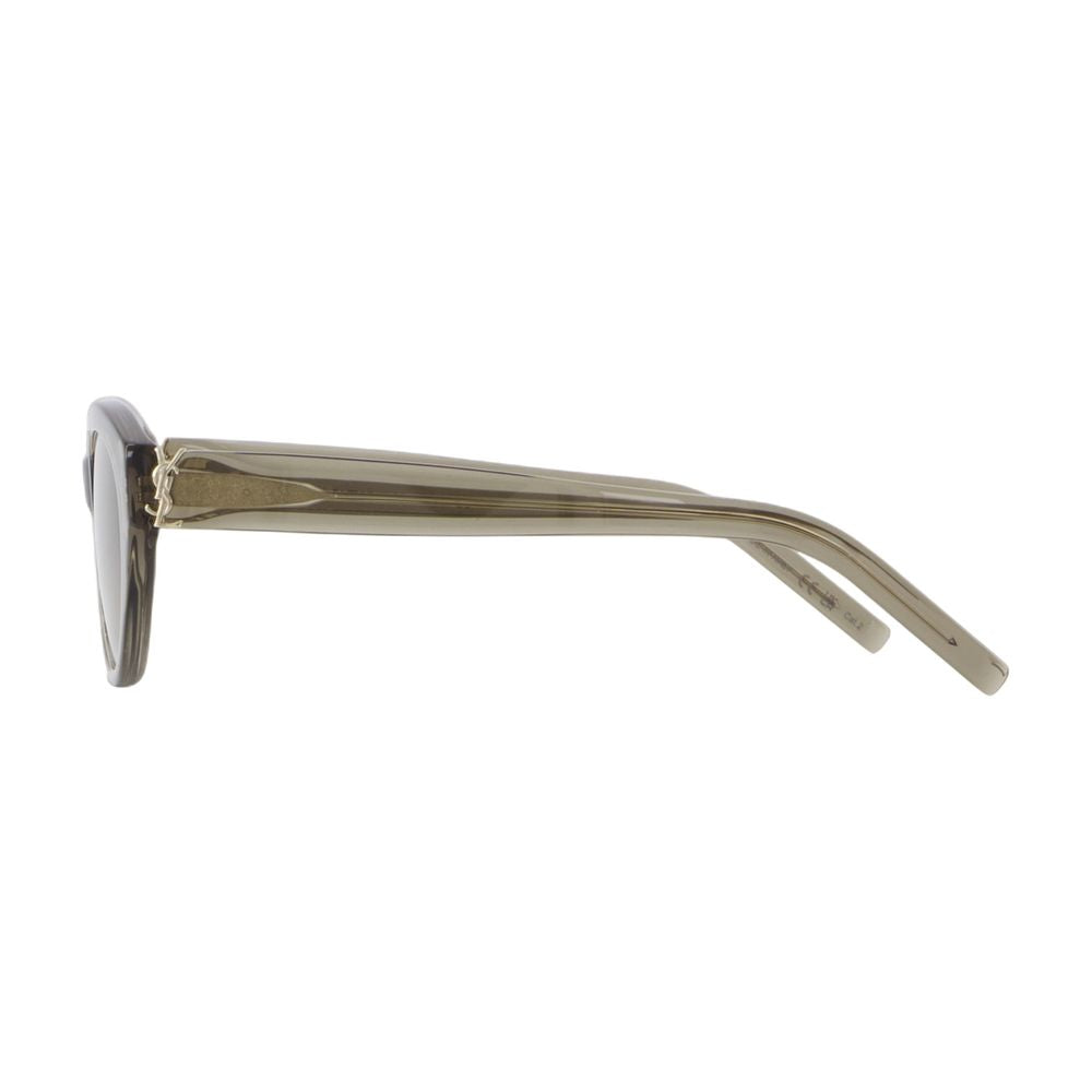 Saint SL M148サングラスセントローランアセテートブラウン - Image 3