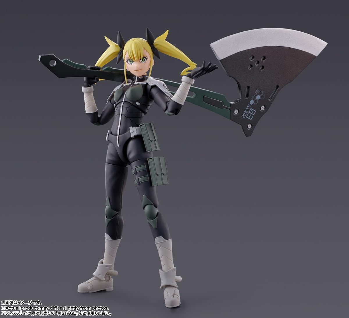 BANDAI SPIRITS S.H. Figuarts Kaiju No. 8 Kikoru Shinomiya, Approx. 5.1 inches (130 mm), ABS & PVC Pre-painted Action Figure