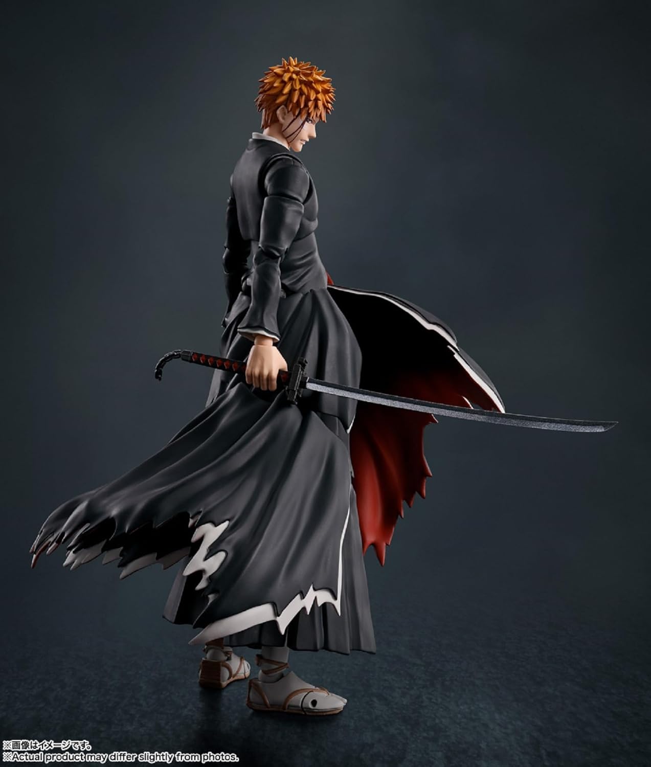 TAMASHII NATIONS S.H. Figuarts BLEACH Kurosaki Ichigo Tsuki Fang Tsuki Tsuki Tenju Approx. 6.1 inches (155 mm), PVC & ABS Pre-painted Action Figure