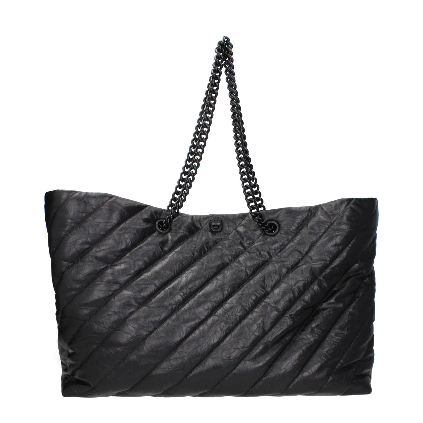 Balenciaga バレンシアガショルダーバッグ女性レザーブラック - Image 3