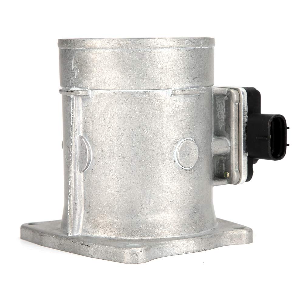 KIMISS Air Flow Sensor, Aluminum Alloy Mass Air Flow Sensor Meter MAF 22250-75010