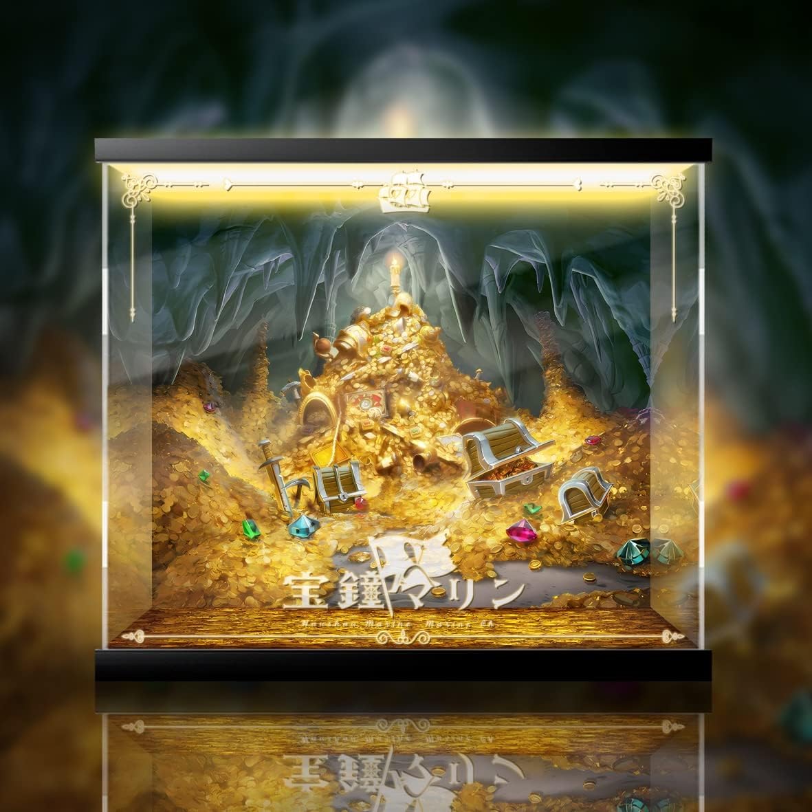 Holo Live Production Treasure Bell Marine 1/7 Scale Max Factory Exclusive Figure Case (No Lighting)