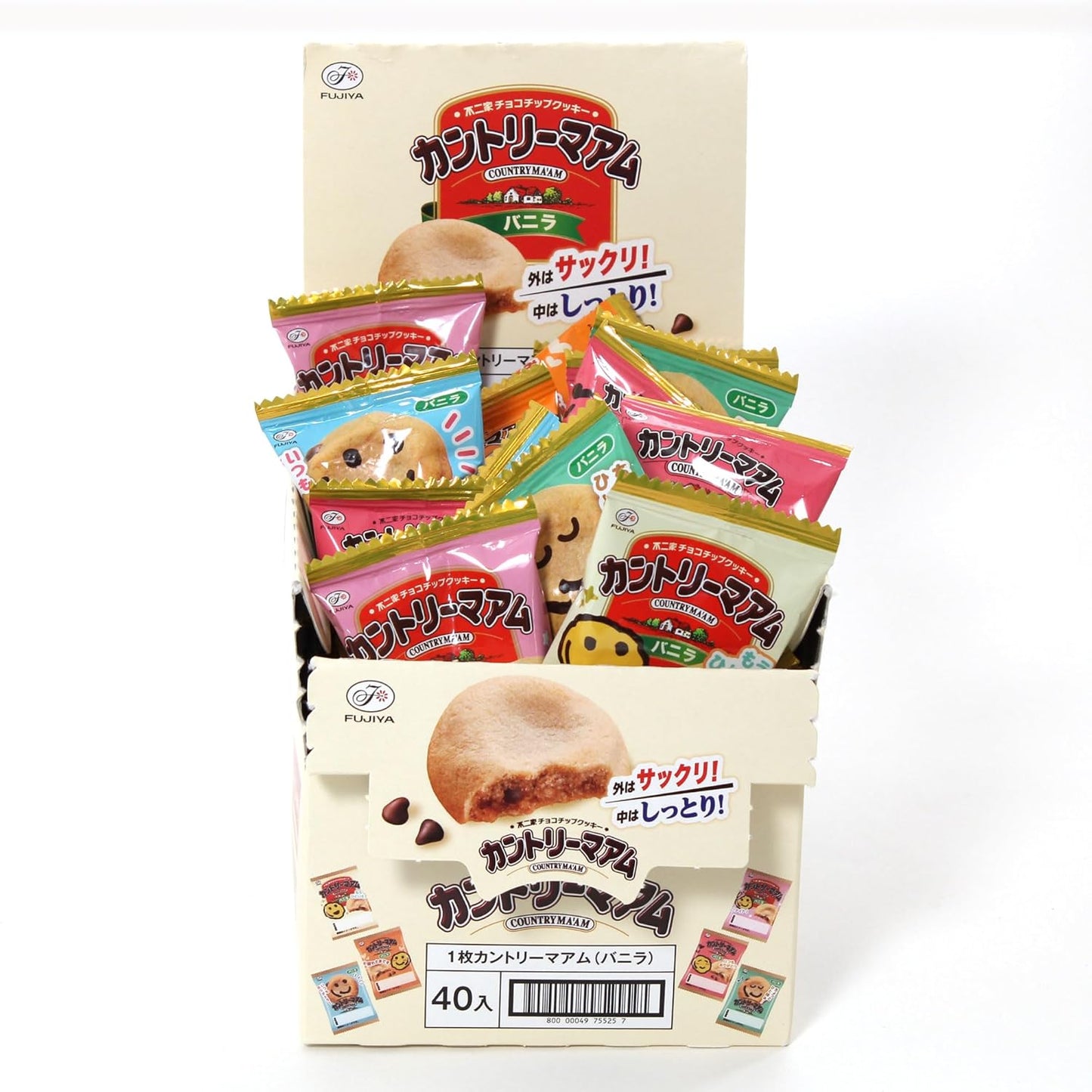 Fujiya Country Mam (Vanilla), 1 Sheet x 40 Pieces