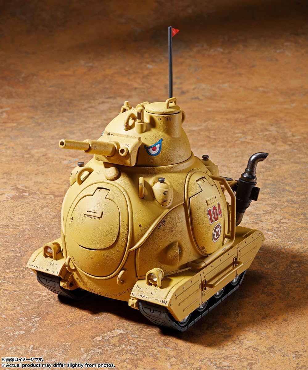 Chogokin SAND LAND Sandland Royal Army Tank Squadron No. 104 Car, Approx. 5.9 inches (150 mm), PVC & ABS & Die Cast Pre-painted Action Figure