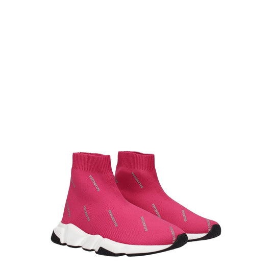 Balenciaga バレンシアガギフトのアイデア女性s スニーカーキッズファブリックピンク/シルバー - Image 3