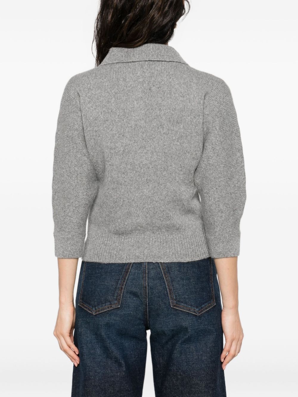 Khaite Khaite Herve Cashmere Polo Shirt - Image 3