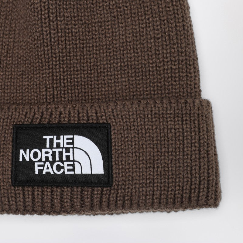 The The North Face Brown Beanie With Logo Patch - Image 3