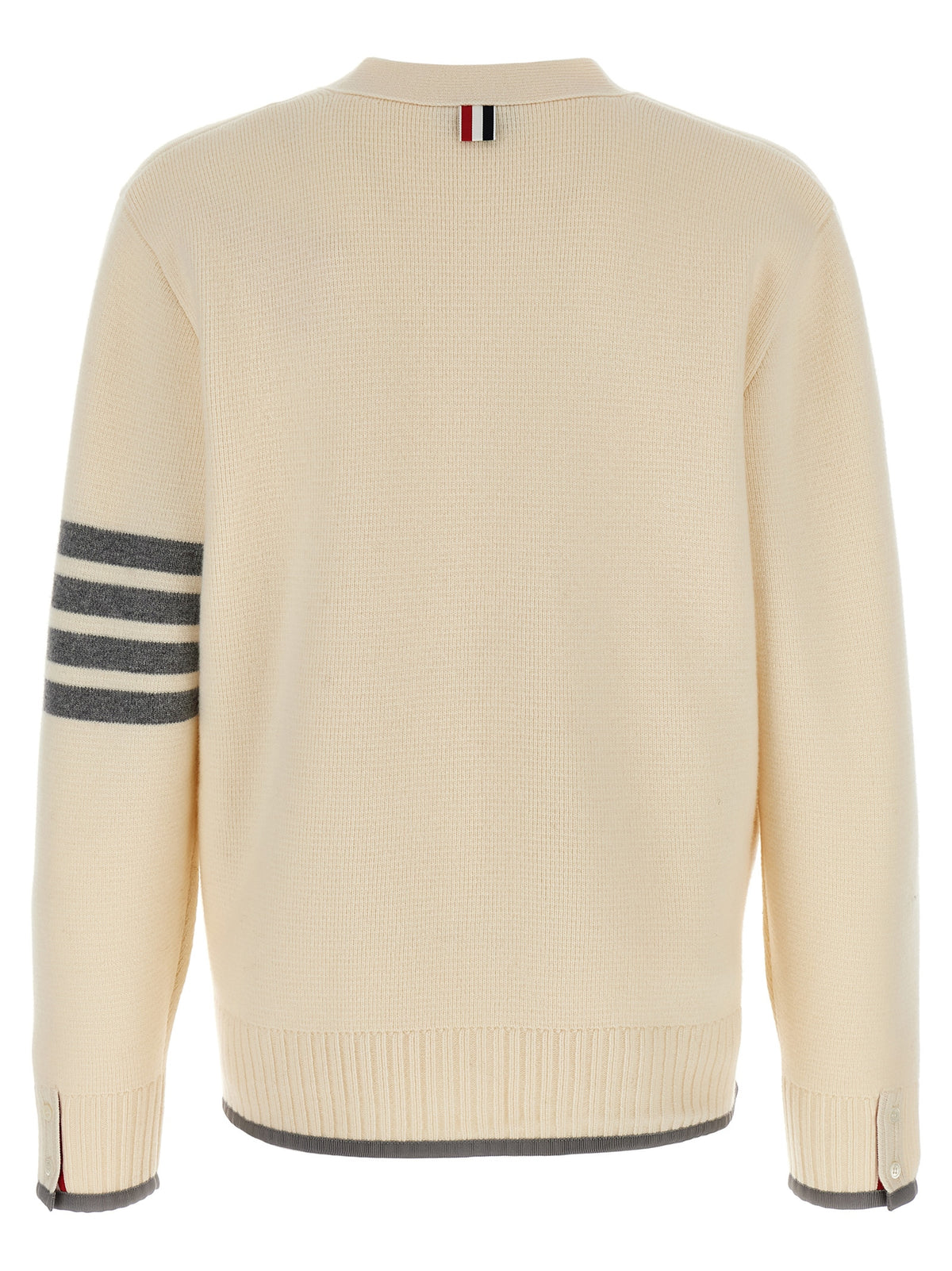 Thom Thom Browne '4 Bar'ウールカーディガン - Image 3