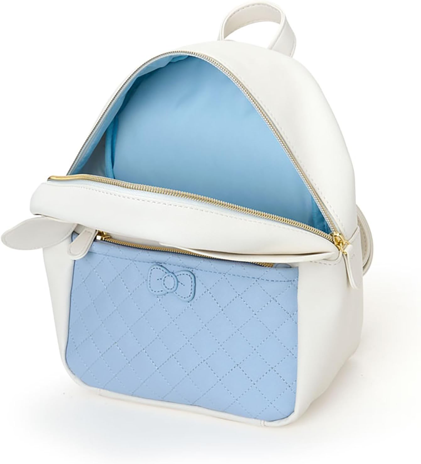 Sanrio (SANRIO) Cinnamoroll Face Backpack, PU Leather, Suitable for Ages 3 and Up, 157775