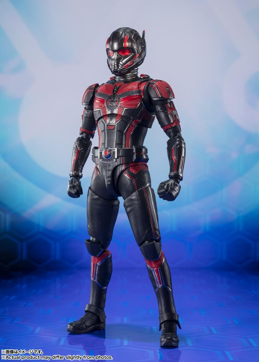 BANDAI SPIRITS S.H. Figuarts Ant-Man (Antman & Wasp: Quantmania), Approx. 5.9 inches (150 mm), ABS & PVC, Pre-painted Action Figure