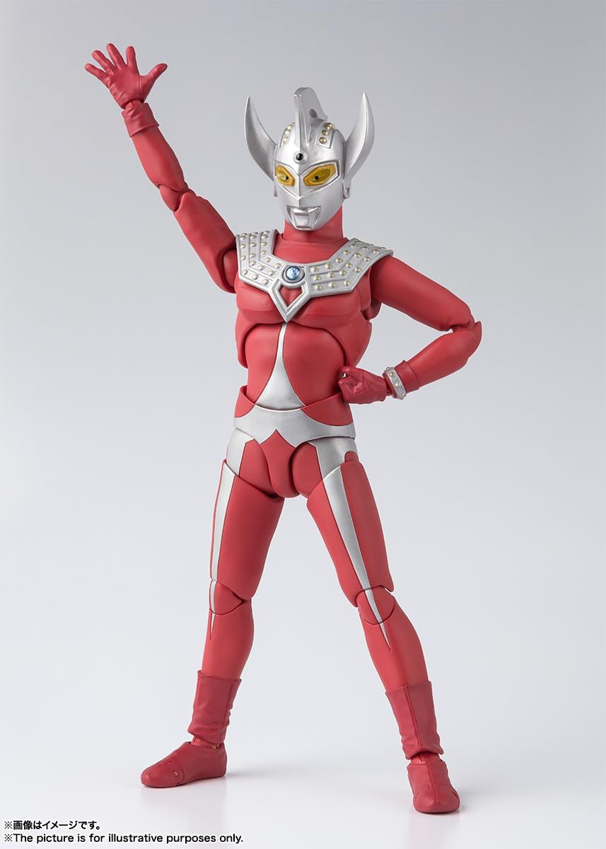 S.H. Figuarts Ultraman Taro (Resale Version), Approx. 5.9 inches (150 mm), PVC & ABS, Pre-painted Action Figure