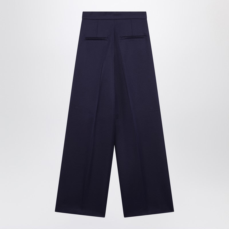 Sportmax スポーツマックス ダークパープル オーバーサイズ トラウザーズ - Image 3