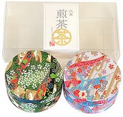 Tea Souvenir Mini Gift Yamecha Sencha 2pcs Japanese Paper Can MK-18 Yamecha no Sato