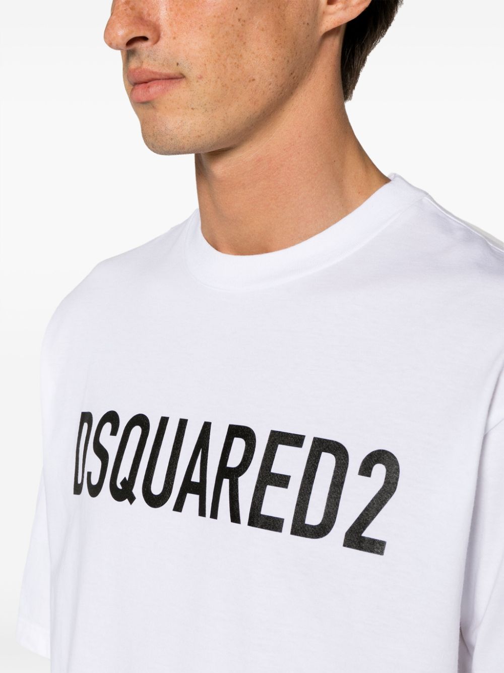 Dsquared2 Dsquared2ロゴコットンTシャツ - Image 3