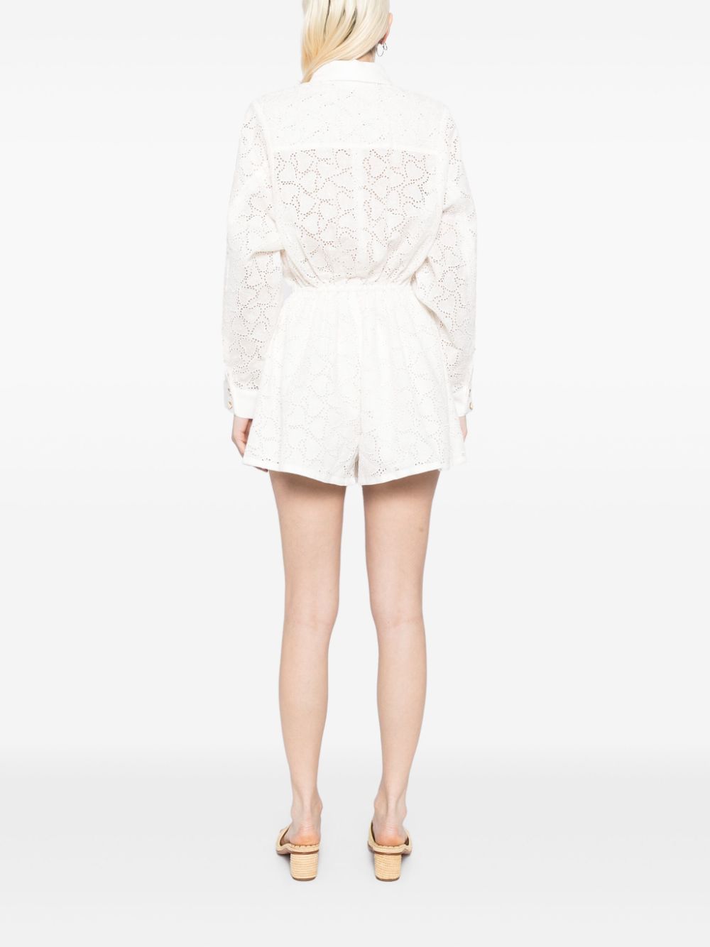 Zimmermann Zimmermann Crush Linen Playsuit - Image 3
