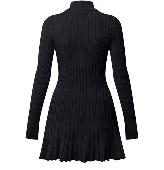 LOUIS VUITTON Long-Sleeved Rib-Knit Dress - Image 3