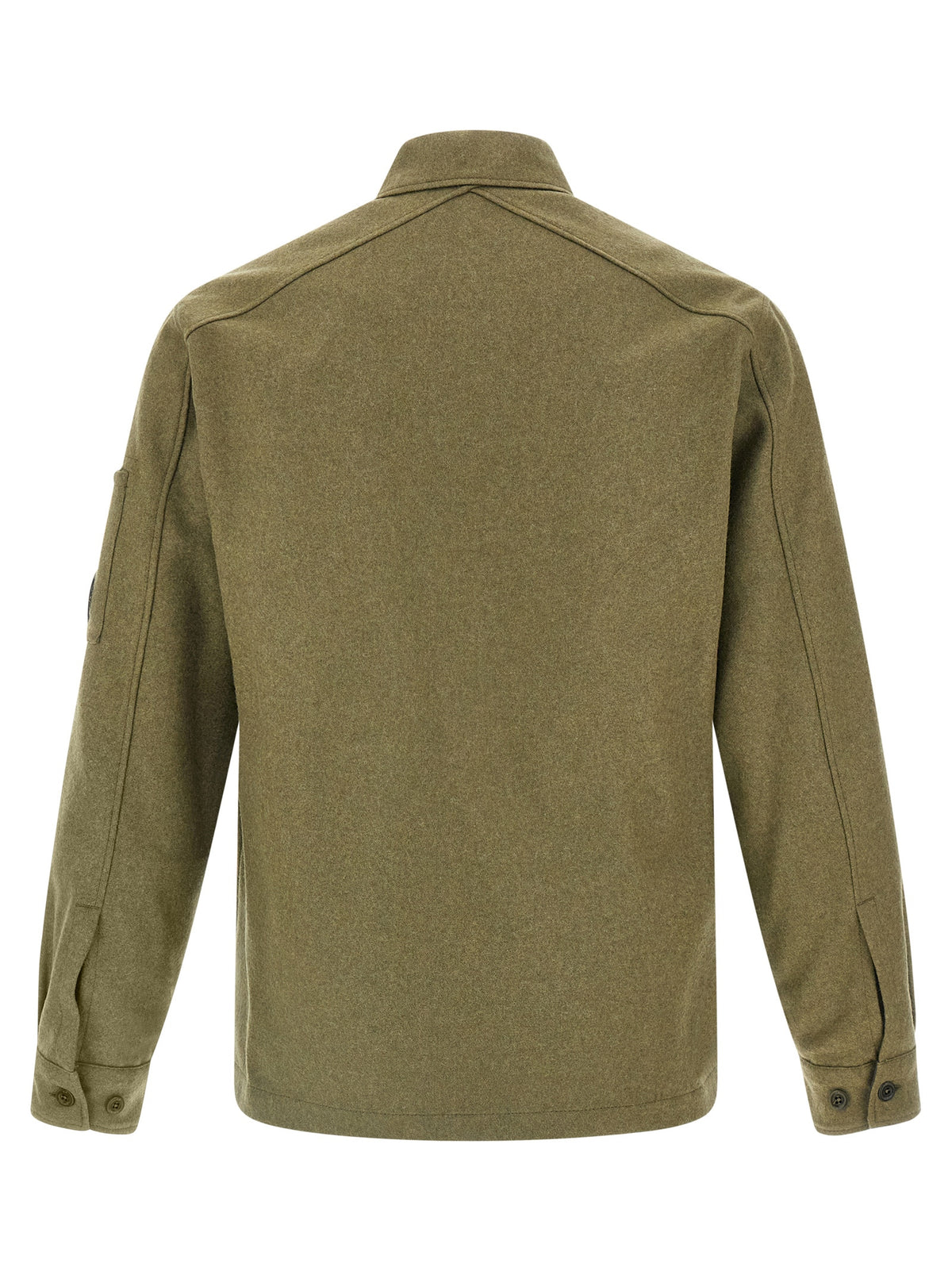 C C.P.会社のウールオーバーシャツ - Image 3