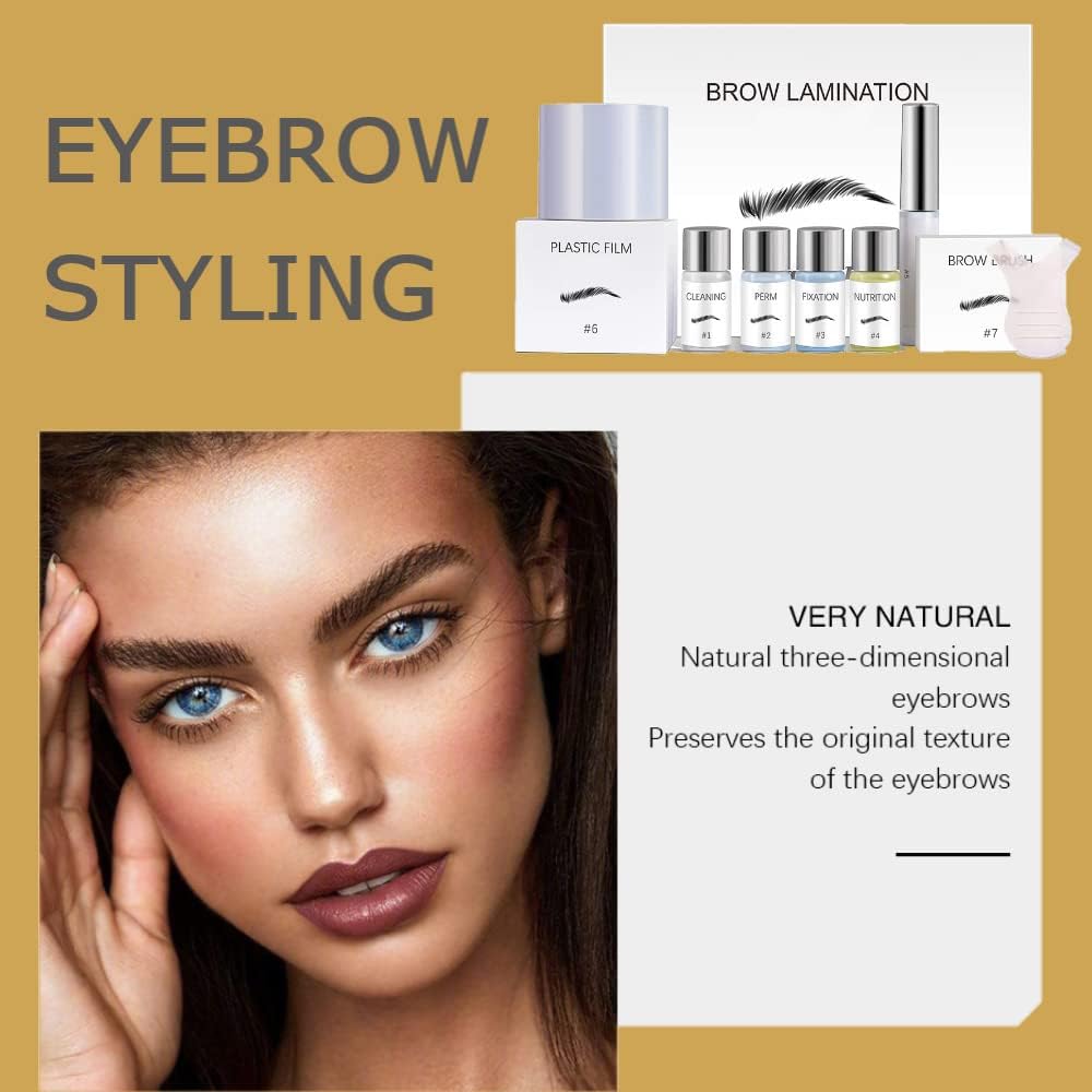 Eyebrow Up Setup, Eyebrow Lift, Sweatproof, Waterproof, Long Lasting, Natural