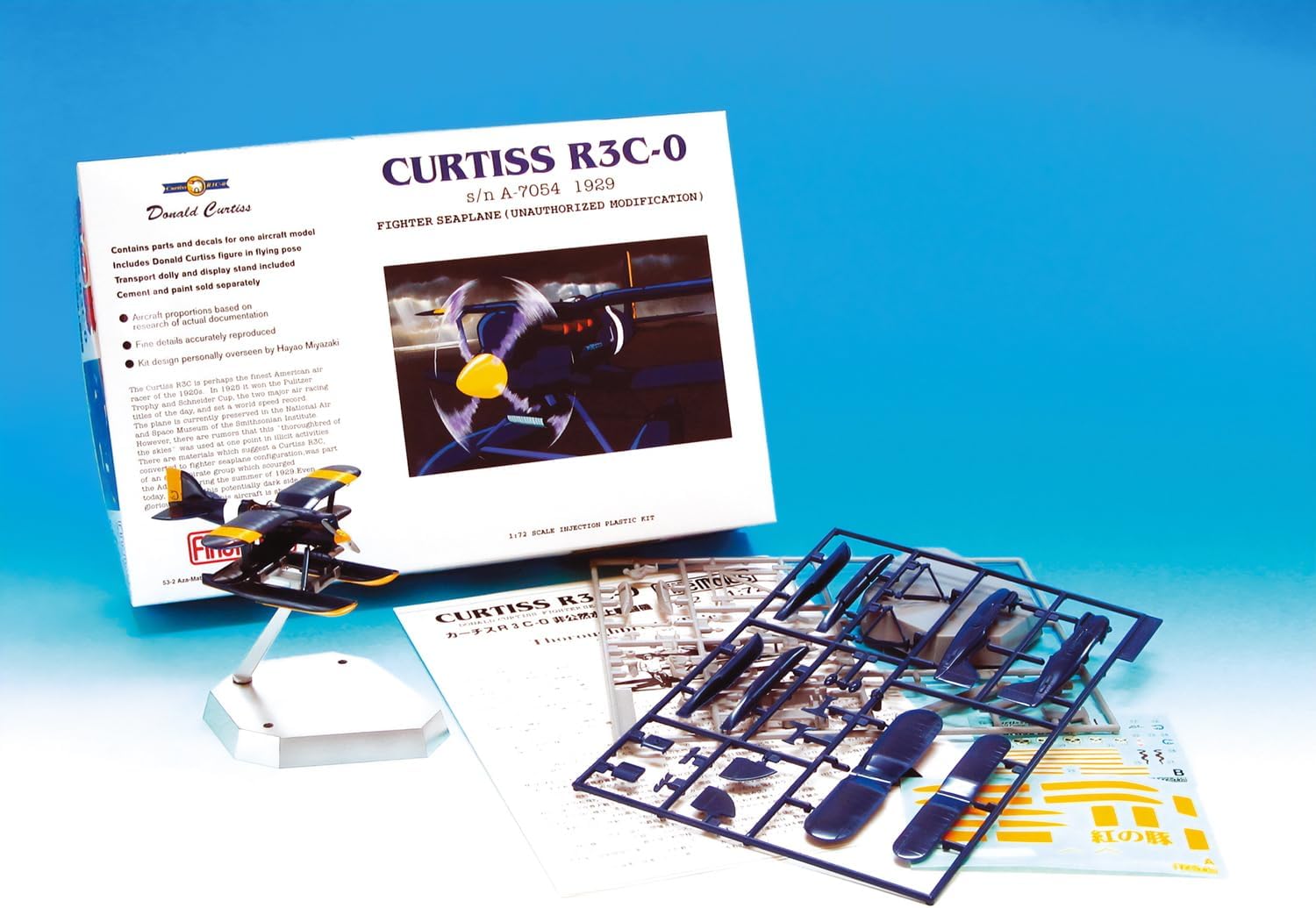 FineMold FJ2 Curtiss R3C-0 Non-Openly Seaplane Fighter 1/72 Scale Plastic Model