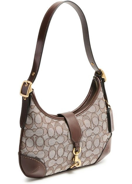 COACH Hamptons signature jacquard hobo bag - Image 3