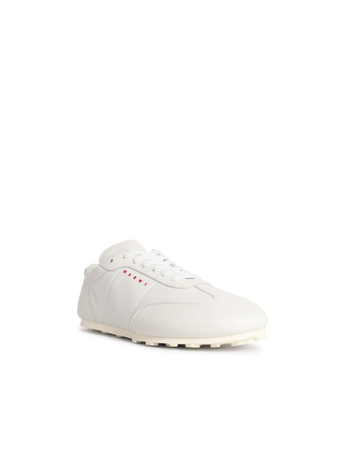 Marni Marni White Learスニーカー - Image 3