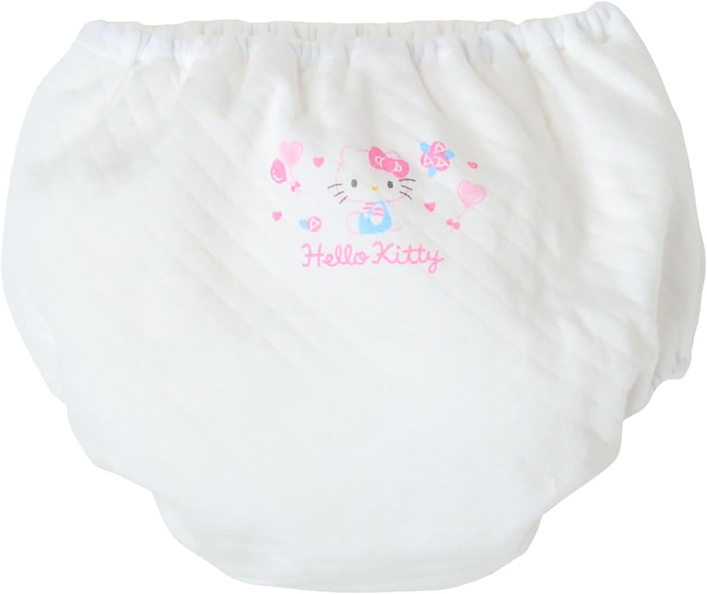 Sanrio 214663 Hello Kitty Kids Quilted Shorts, Set of 2, 39.4 inches (100 cm), Name Inside