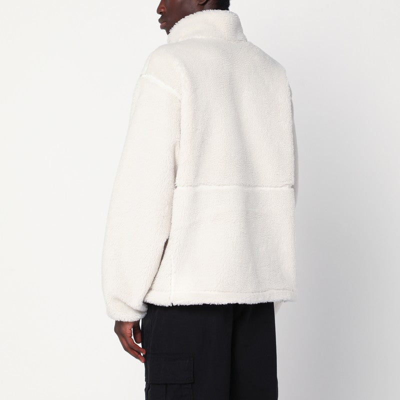 The The North Face White Zip Up Fleece - Image 3