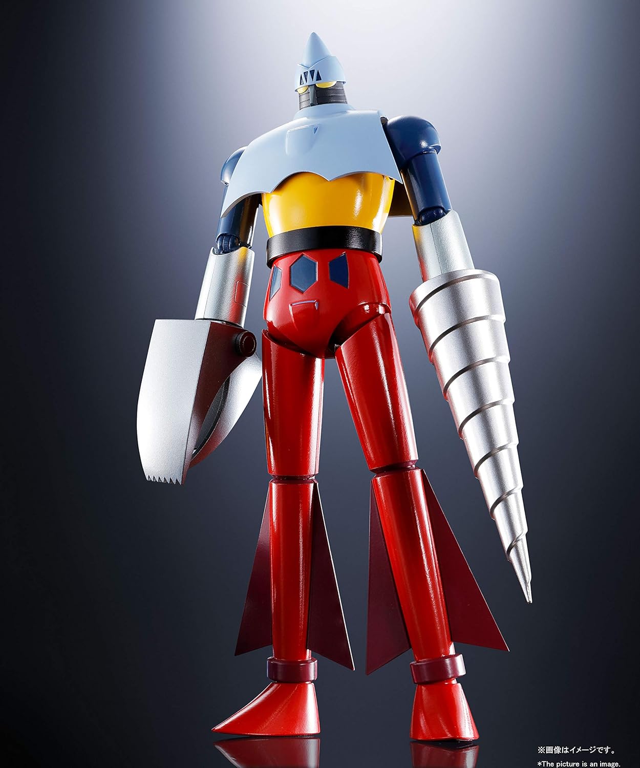 Soul of Chogokin Getter Robot GX-91 Getter 2 & 3 D.C. (Getter 2: Approx. 6.9 inches (175 mm), Getter 3: Approx. 3.5 inches (90 mm), ABS & Die Cast & PVC Pre-painted Action Figure
