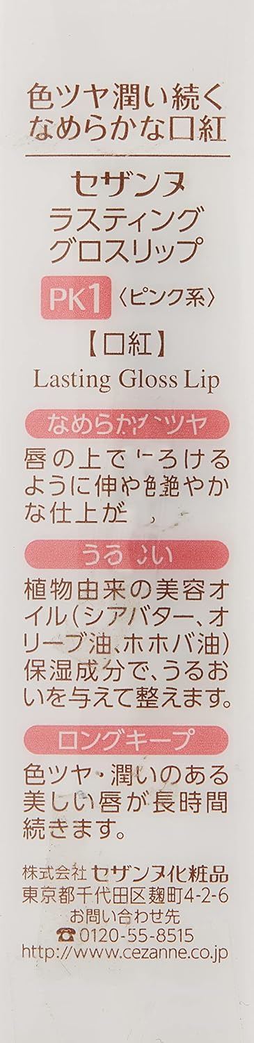 Cezanne PK1 Lasting Gloss Slip