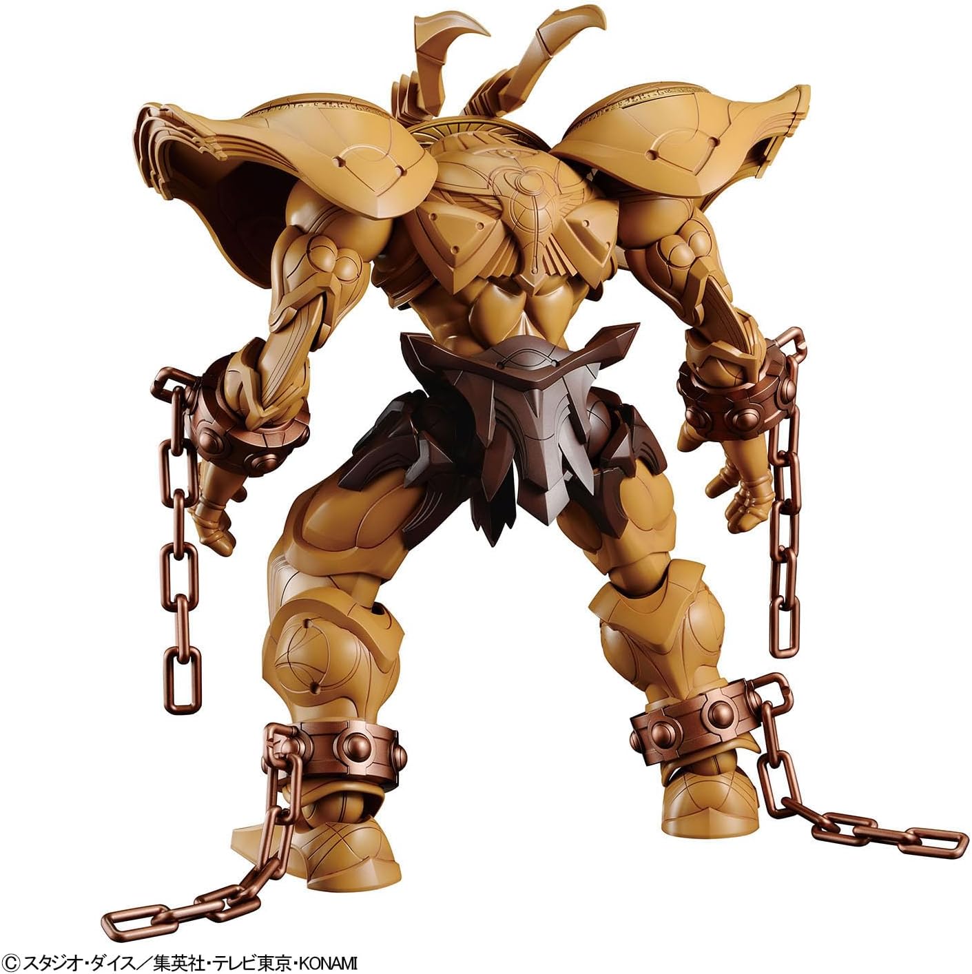 BANDAI SPIRITS Figure-rise Standard Amplified Yu-Gi-Oh! Duel Monsters Summoner God Exodia, Color-coded Plastic Model
