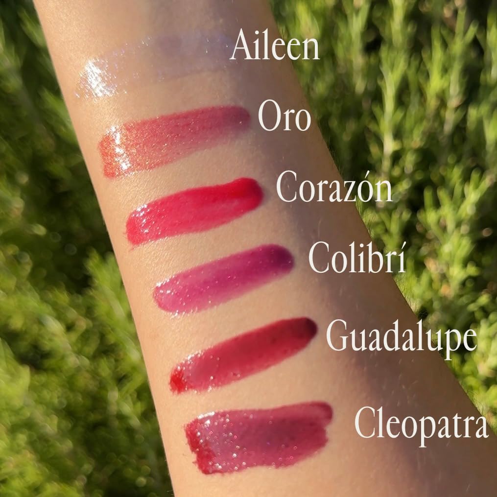 Brillo de labios brillante (Oro)