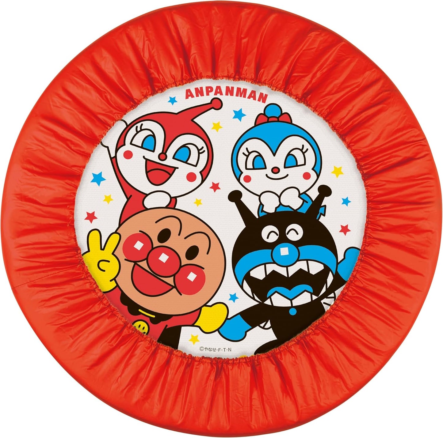 Agatsuma Anpanman Pyon Pyon Jump [2023] Suitable for Ages 3 and Up, Load Capacity 154.3 lbs (70 kg), Indoor Trampoline