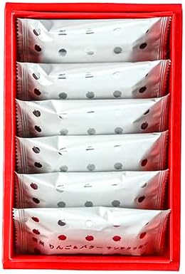 Shinshu Apple & Butter Sandwich Cookies, Set of 6, Apple Butter Sandwich Cookies, Shinshu Mefudo (1 piece)