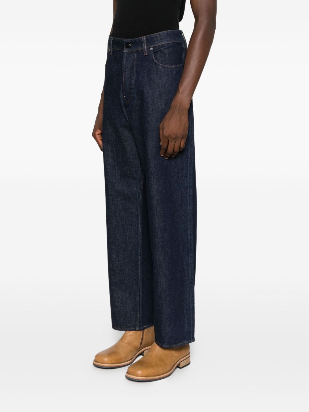 Stone Stone Island Denim Cotton Jeans - Image 3