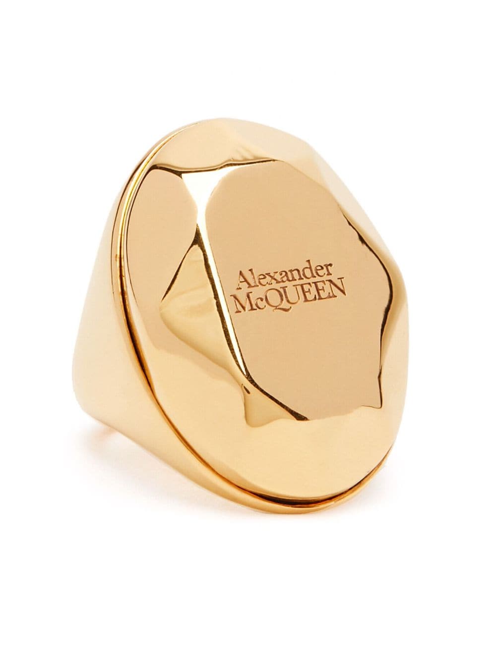 Alexander McQueen アレクサンダーMCクイーンストーンロゴリング - Image 3