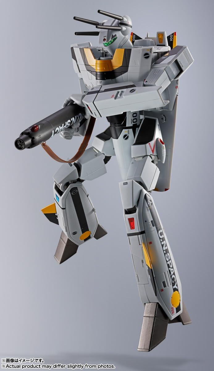Tamashi Nations DX Chogokin Super Time Fortress Macross VF-1S Valkyrie Roy Foker Special Revival Ver. Approx. 11.0 inches (280 mm), ABS & Die-Cast & PVC Pre-Painted Action Figure