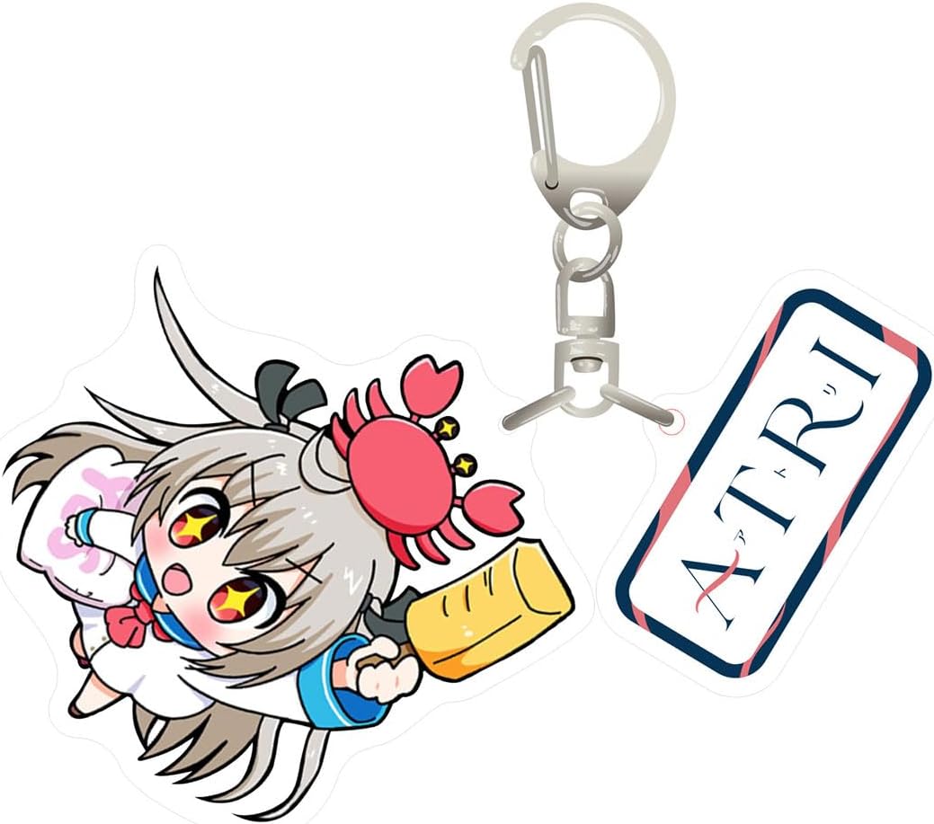 ATRI - My Dear Moments - Atri Goods Set, Lucky Bag, 6-piece Set, Acrylic Stand, Key Holder, Badge, Laser Ticket, Moe Goods, Stylish, Cute, Surroundings, Accessories, Birthday, Gift, Present
