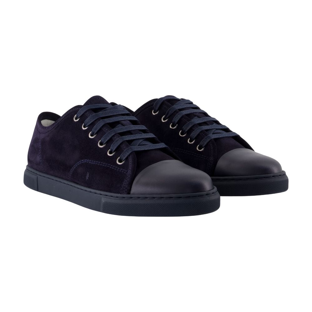 Lanvin DBB1スニーカーランビンレザーブラック - Image 3
